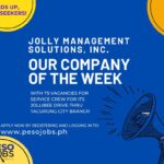 JOLLY MANAGEMENT SOLUTIONS, INC. is OUR COMPANY OF THE WEEK